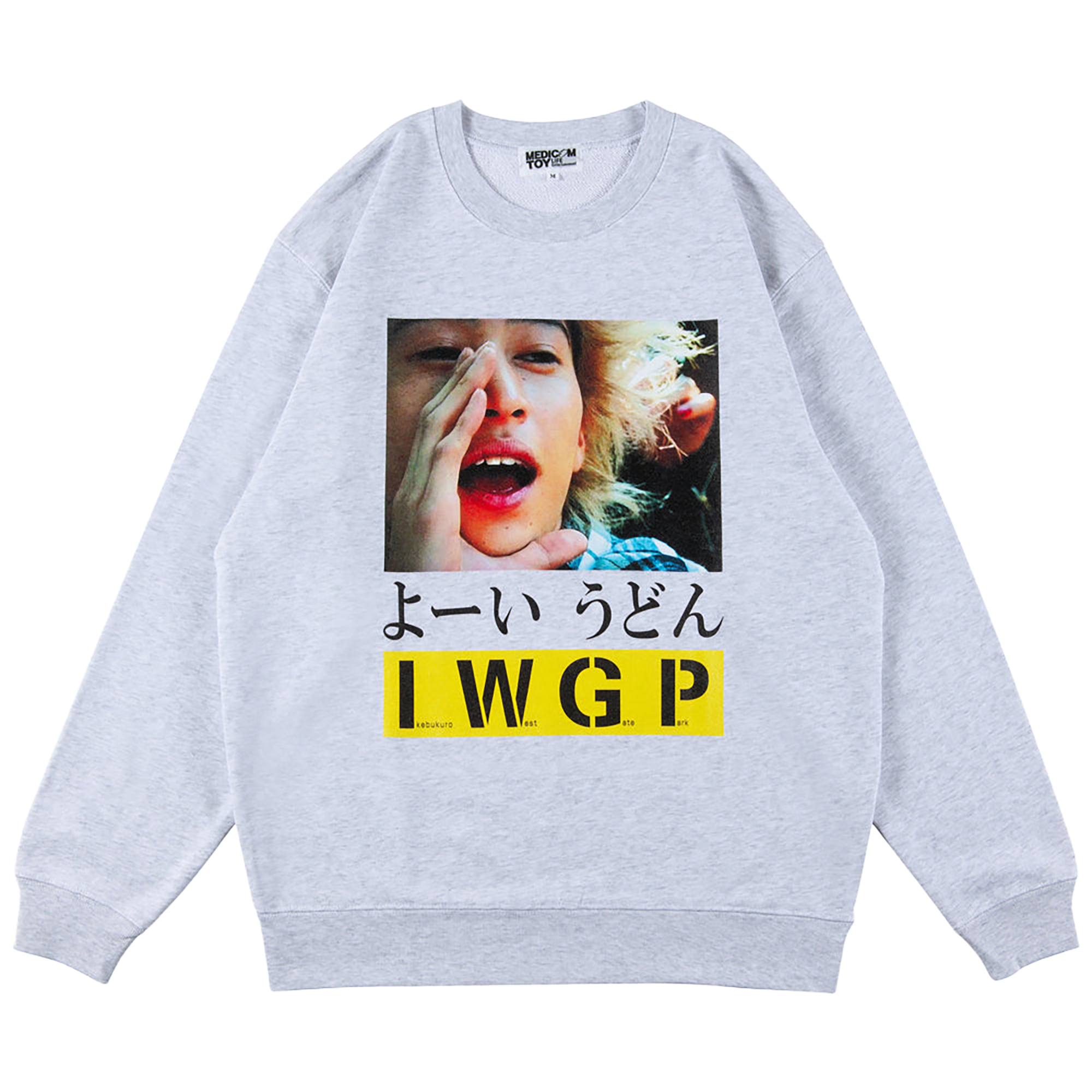 MLE×I.W.G.P. PHOTO MESSAGE SWEATSHIRT "YooiUdon"《Planned to be shipped in late December 2024 / Order period is until October 10》
