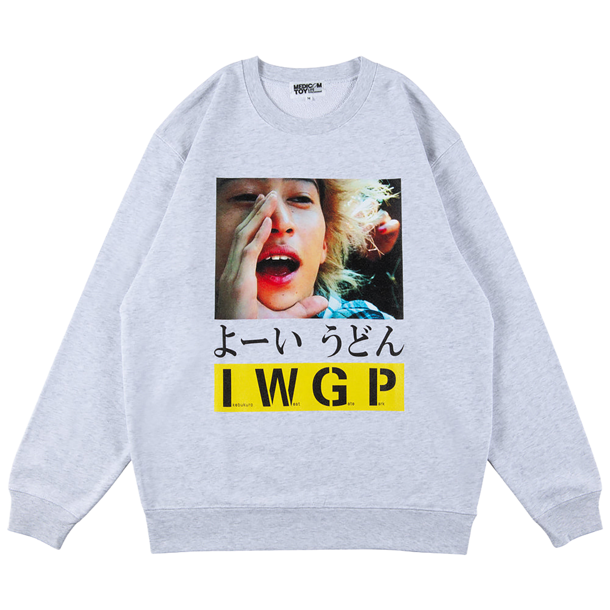MLE×I.W.G.P. PHOTO MESSAGE SWEATSHIRT "YooiUdon"《Planned to be shipped in late December 2024 / Order period is until October 10》
