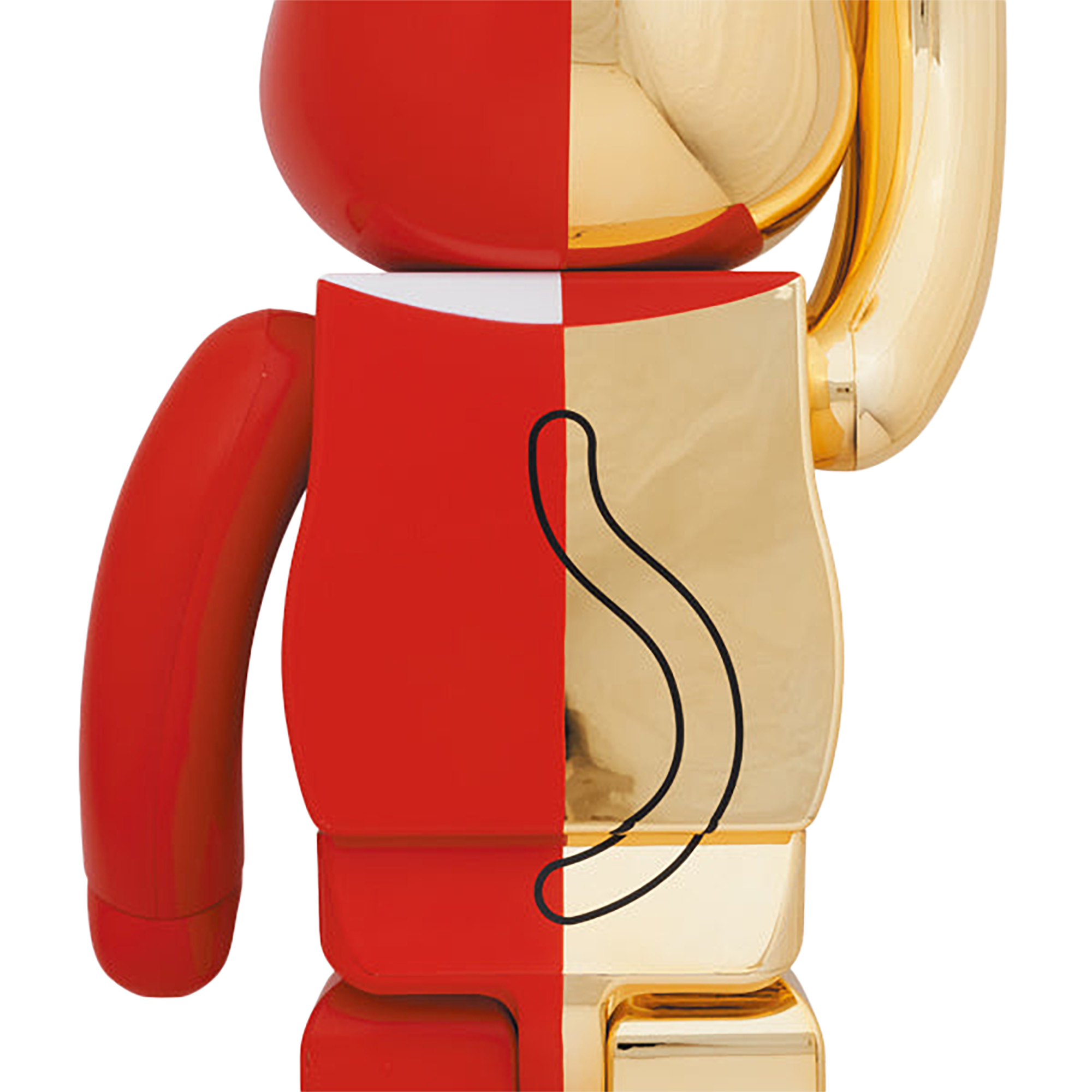 BE@RBRICK Manekineko Gold×Red 1000％