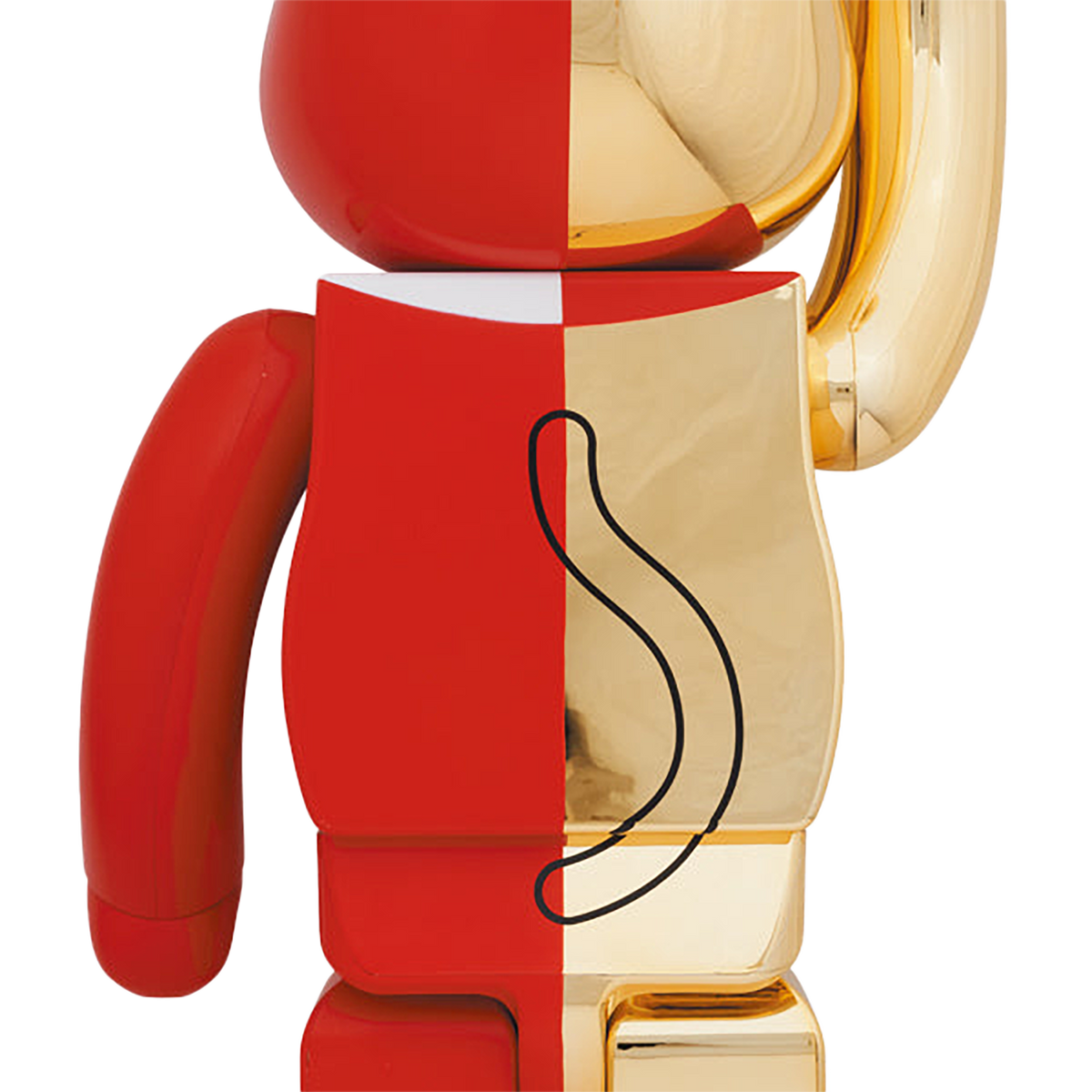 BE@RBRICK Manekineko Gold×Red 1000％