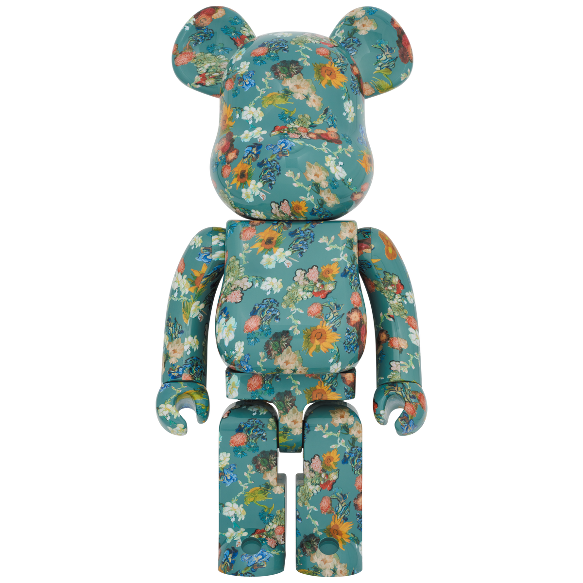 BE@RBRICK × Van Gogh Museum Floral Pattern 50th Anniversary Design