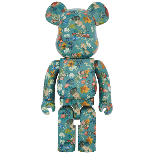 BE@RBRICK × Van Gogh Museum Floral Pattern 50th Anniversary Design Van Gogh Museum 1000％