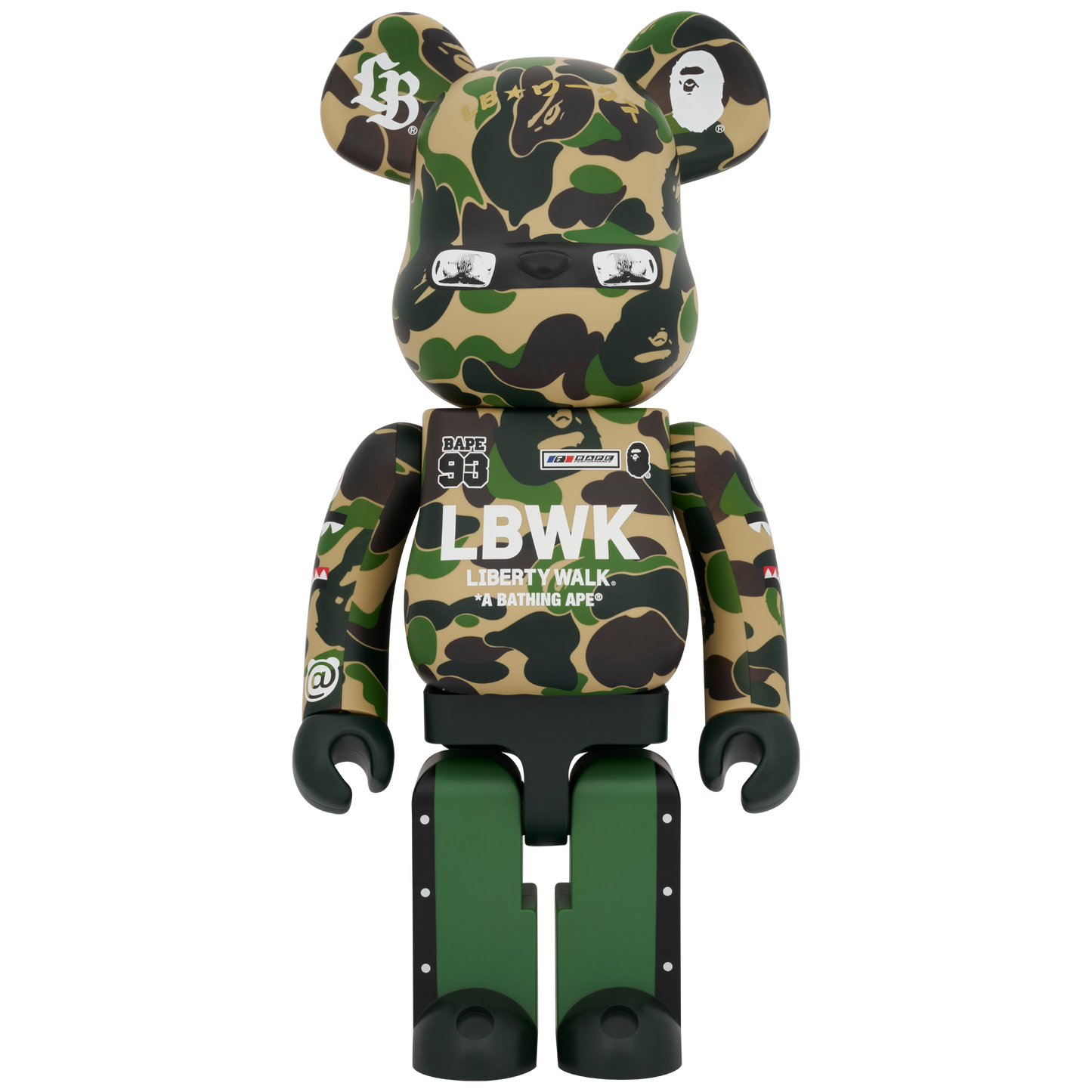 BE@RBRICK LBWK × BAPE(R)  1000％