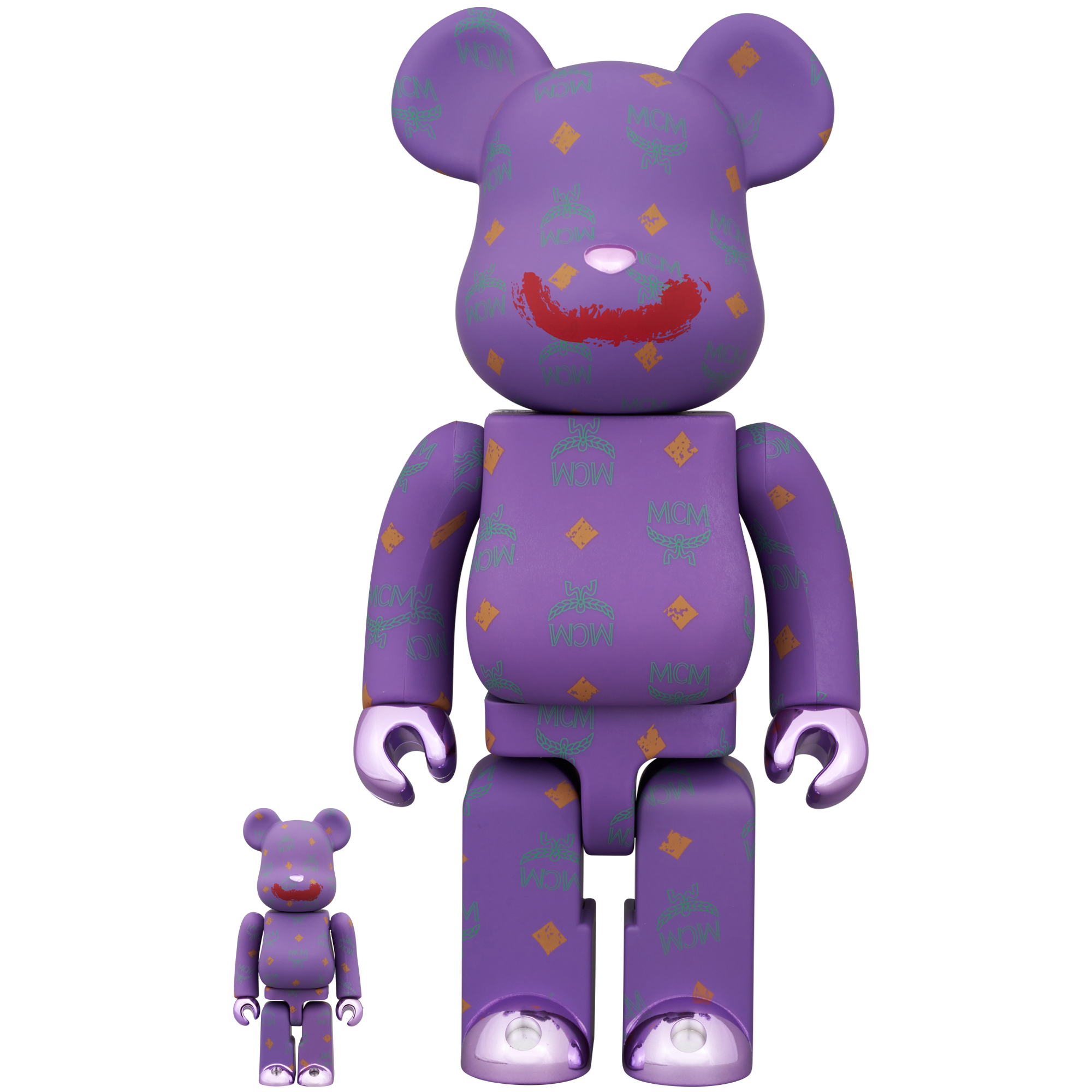 BE@RBRICK JOKER×MCM  100％ & 400％
