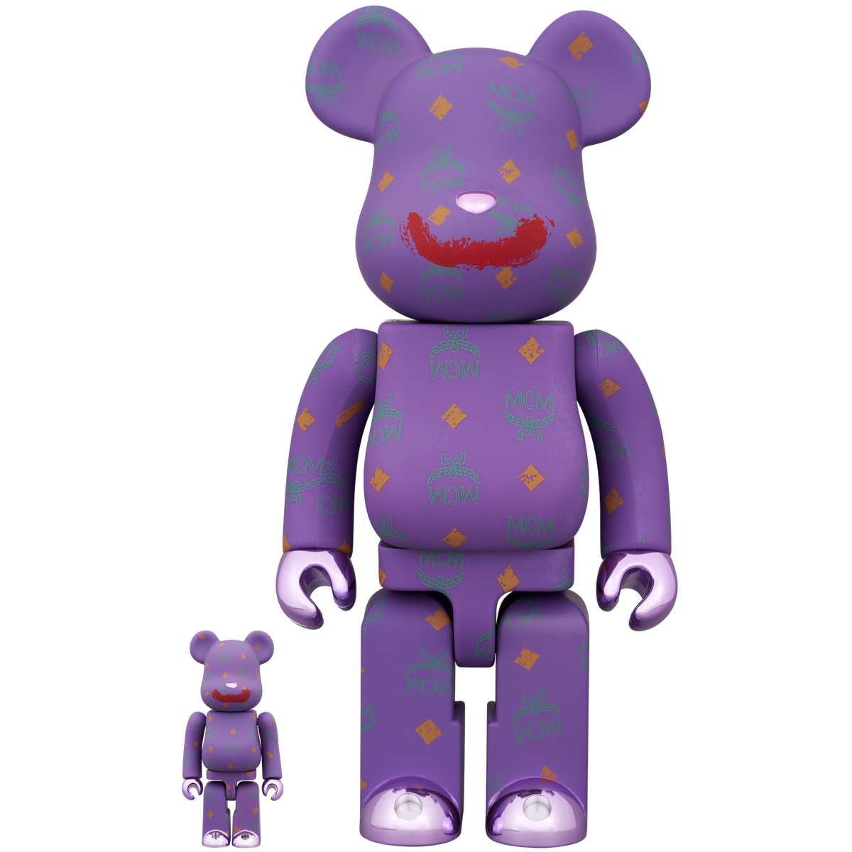 BE@RBRICK JOKER×MCM  100％ & 400％
