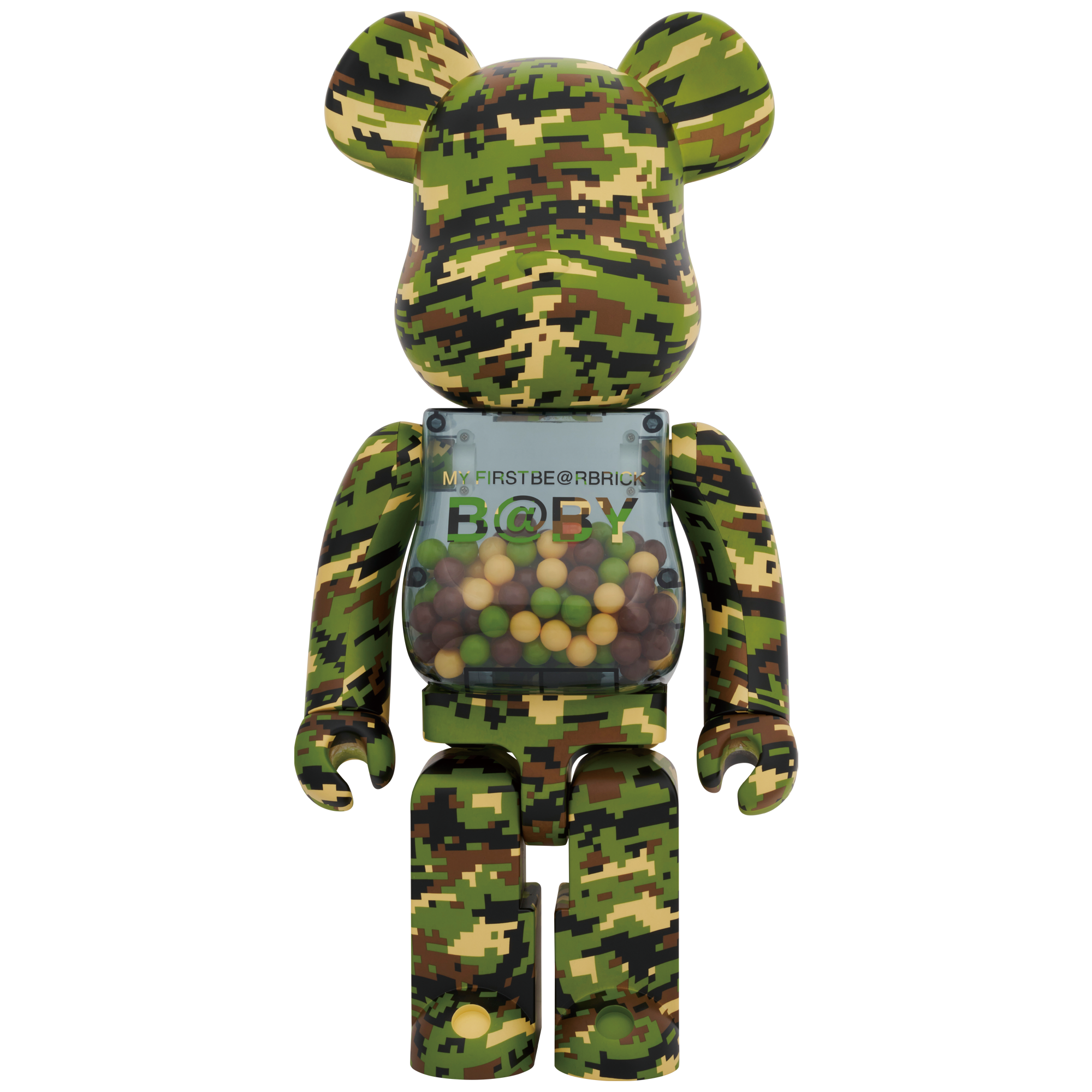 MY FIRST BE@RBRICK B@BY DIGITAL CAMO Ver. 1000％