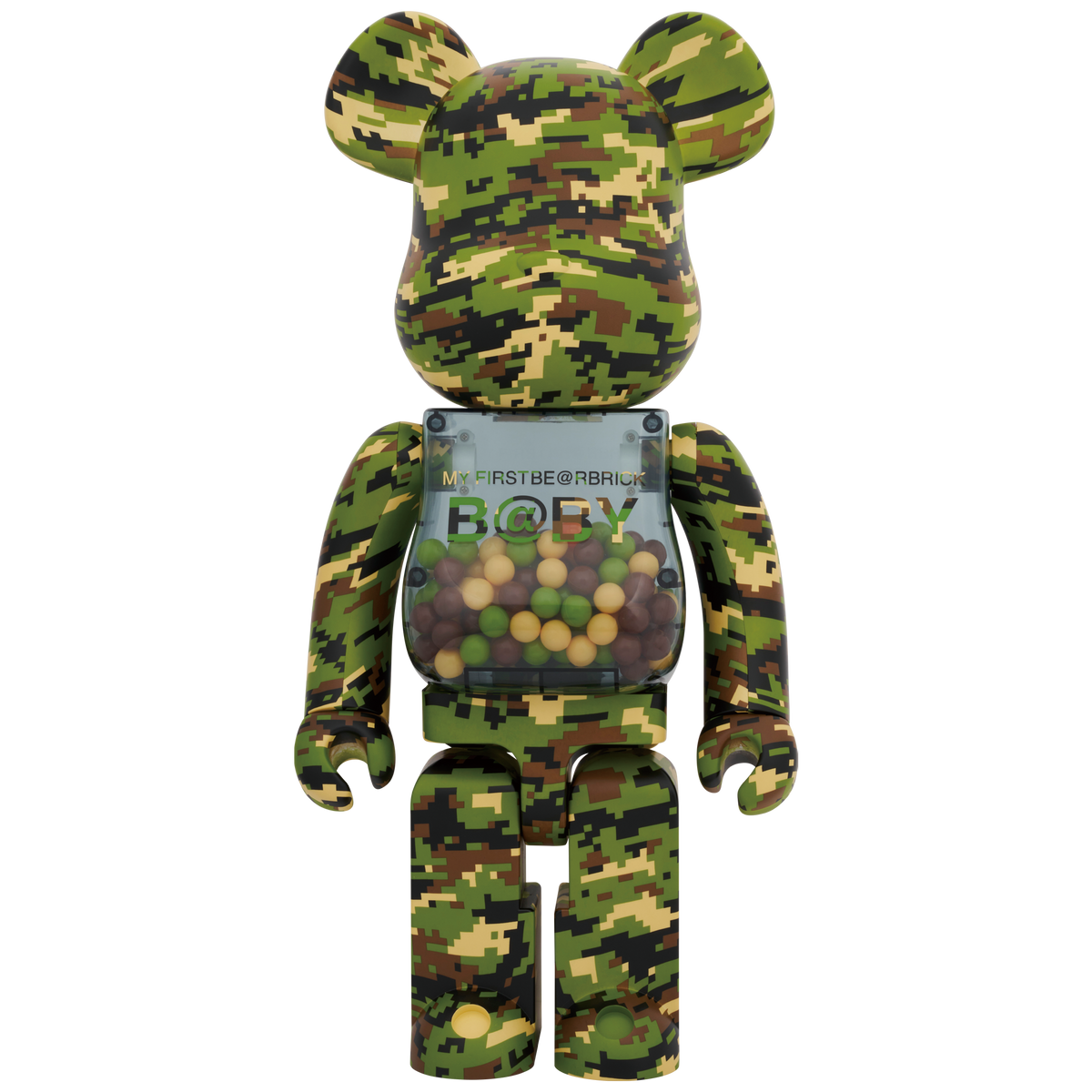MY FIRST BE@RBRICK B@BY DIGITAL CAMO Ver. 1000％