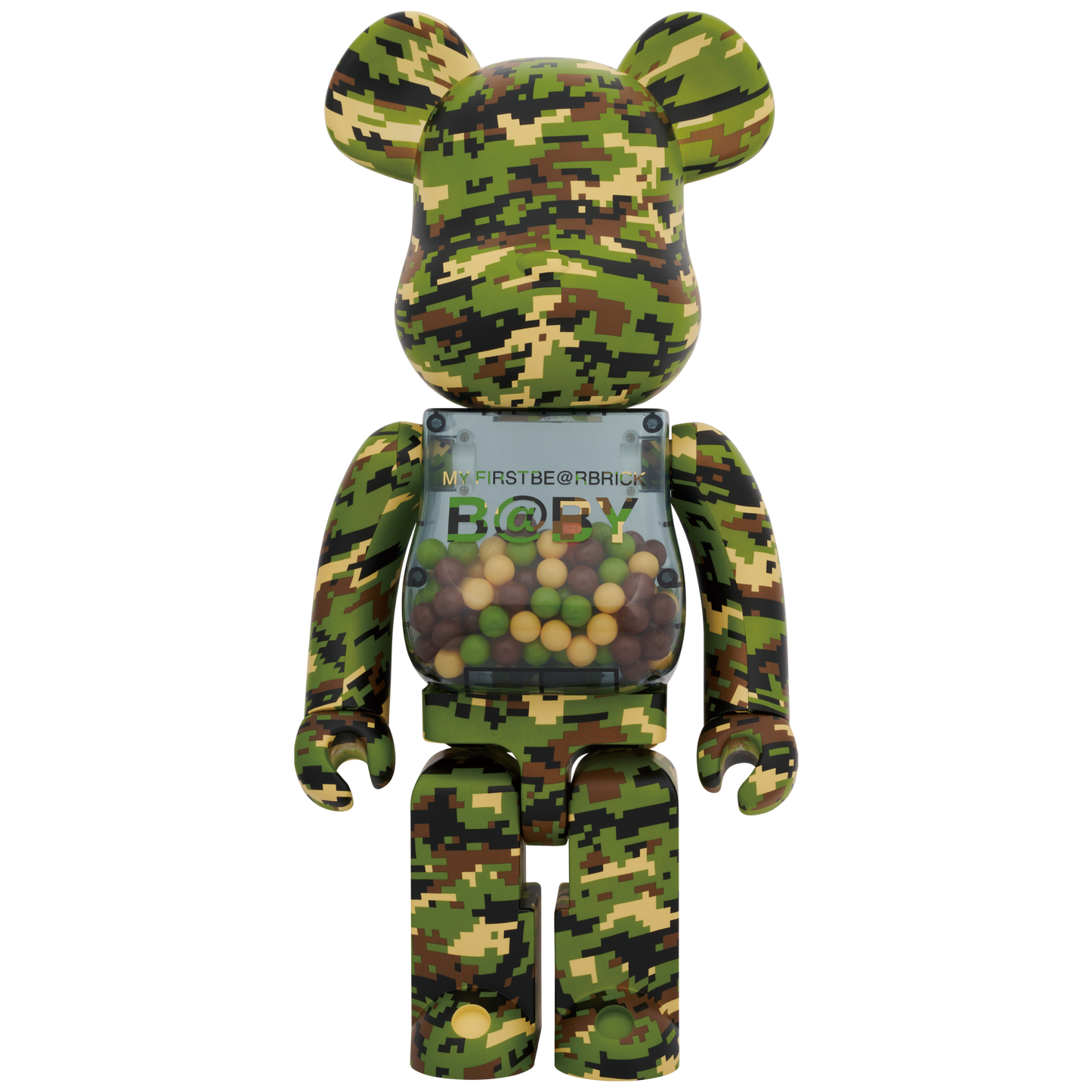 MY FIRST BE@RBRICK B@BY DIGITAL CAMO Ver. 1000％