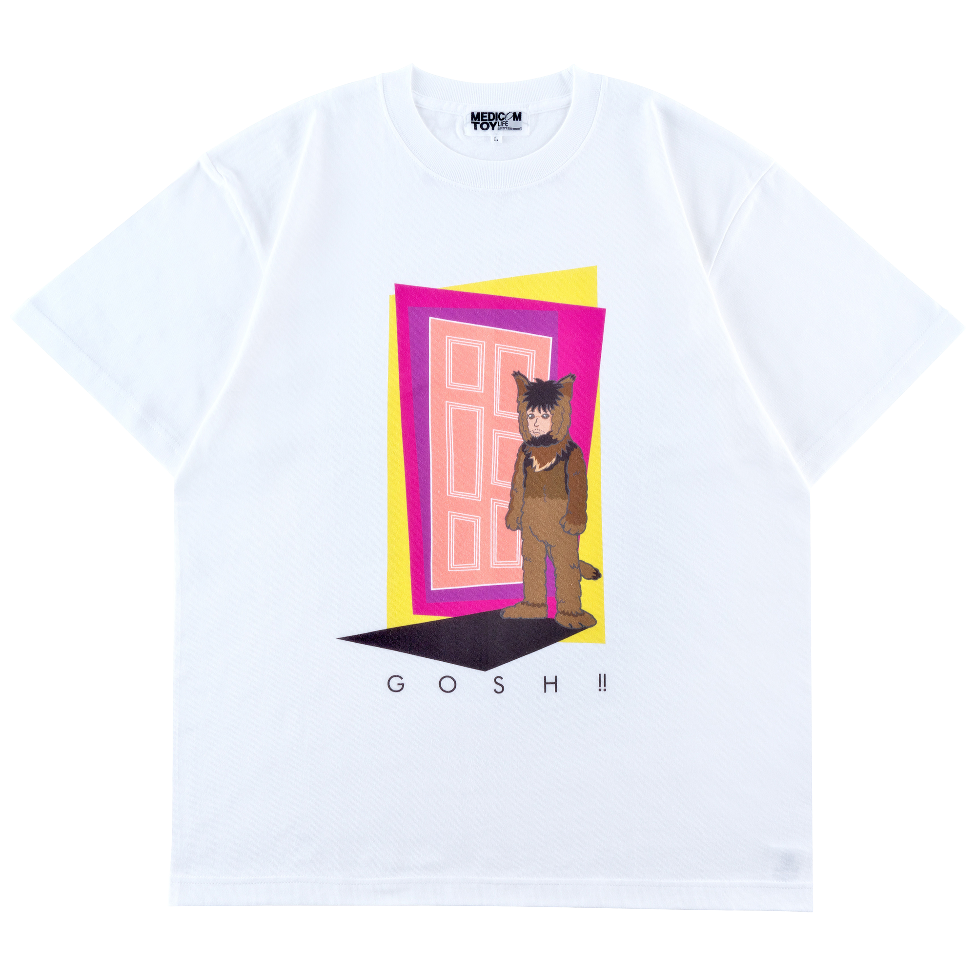 MLE HASHIZUME YUYA × THE Oliver 狗，（GOSH！！）这款蓍草 MOVIE TEE “Door and Oliver”
