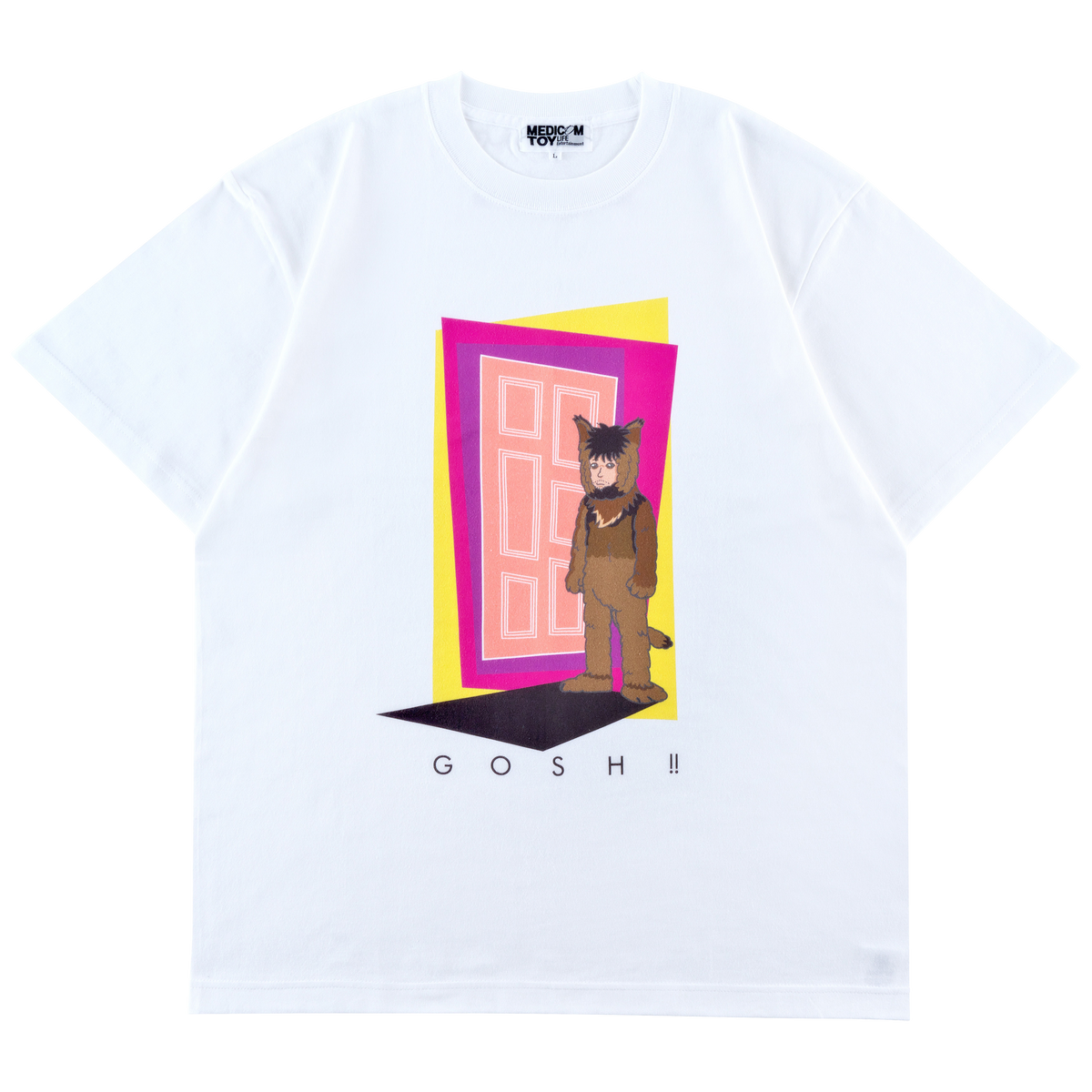 MLE HASHIZUME YUYA × THE Oliver 狗，（GOSH！！）这款蓍草 MOVIE TEE “Door and Oliver”
