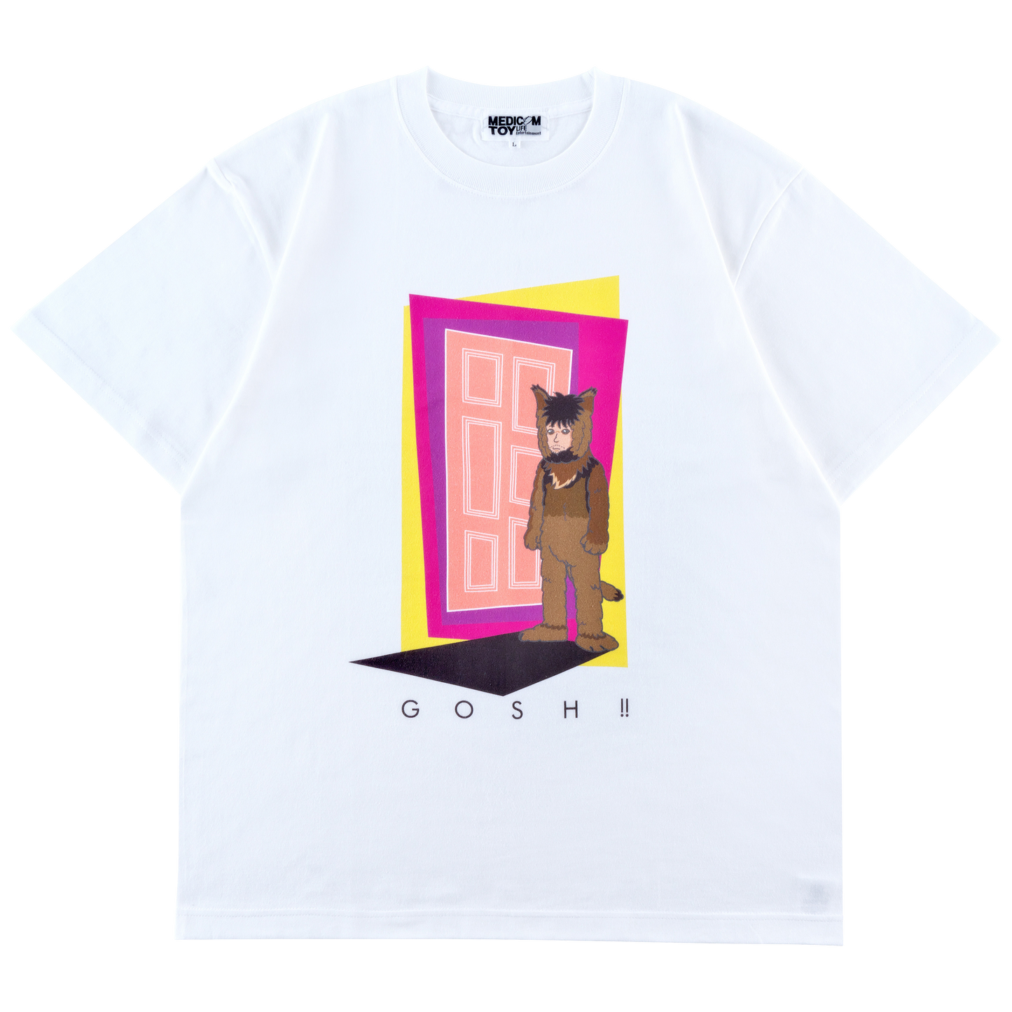 MLE HASHIZUME YUYA × THE Oliver 狗，（GOSH！！）这款蓍草 MOVIE TEE “Door and Oliver”