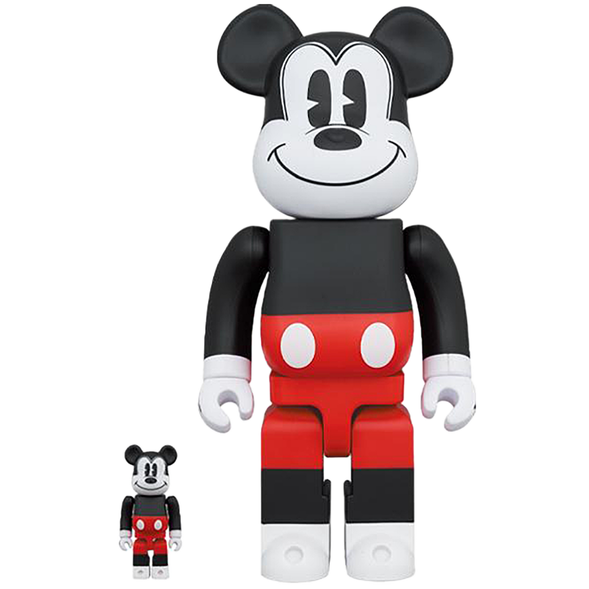 BE@RBRICK MICKEY MOUSE (R&W 2020 Ver.) 100％ & 400％ | MEDICOM TOY