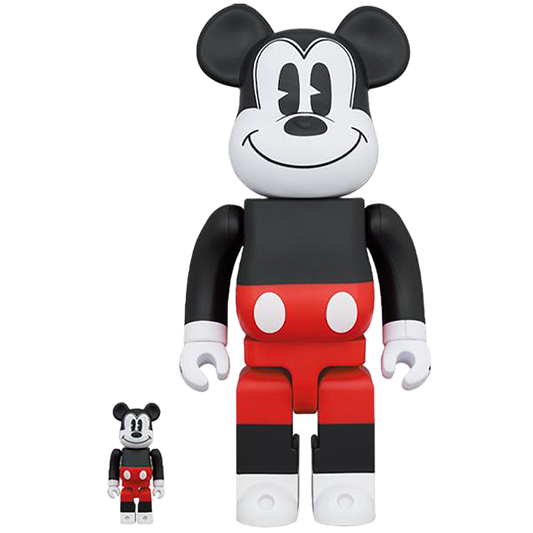 BE@RBRICK MICKEY MOUSE (R&W 2020 Ver.) 100% & 400%《Planned to be shipped in late November 2020》