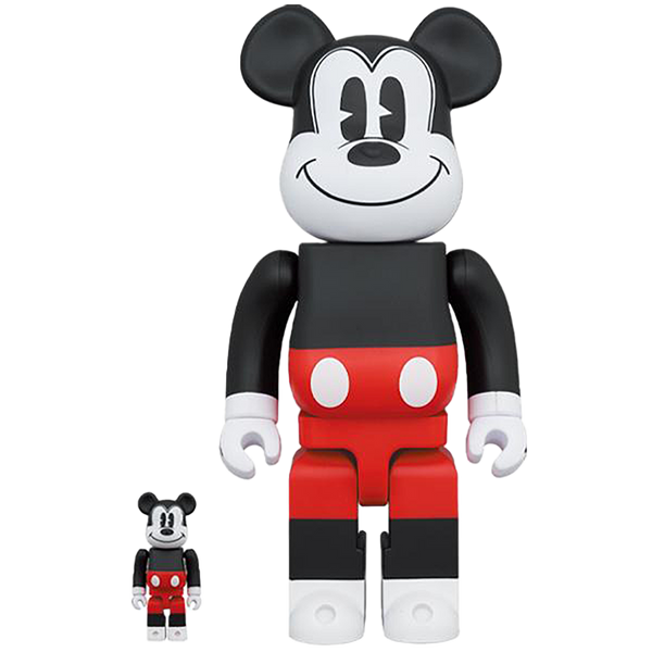 BE@RBRICK MICKEY MOUSE (R&W 2020 Ver.) 100％ & 400％ | MEDICOM TOY