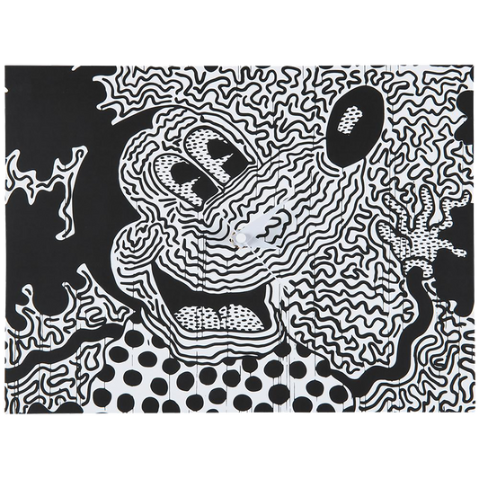 MICKEY MOUSE × Keith Haring WALL CLOCK