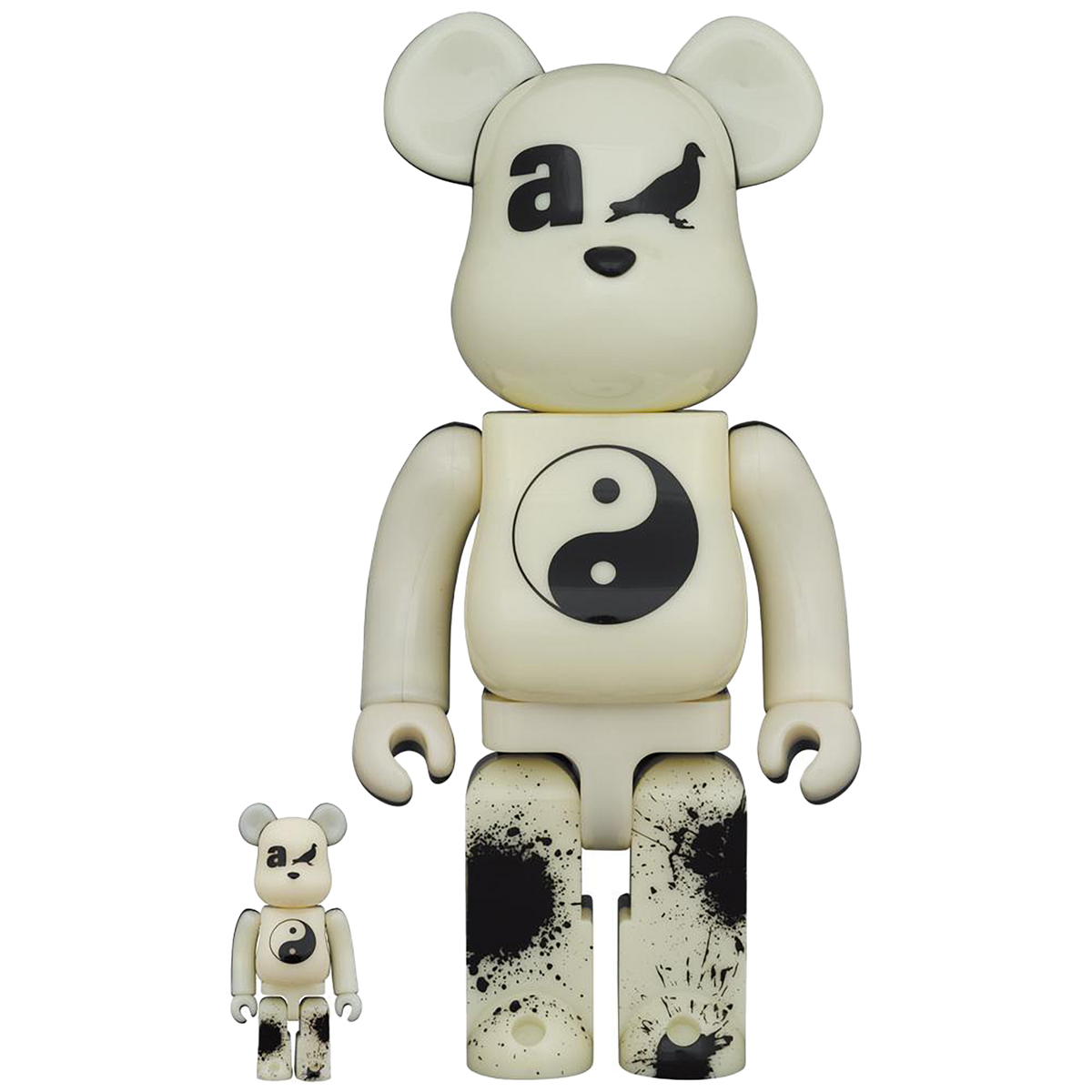 BE@RBRICK × atmos × STAPLE #4 100％ & 400％