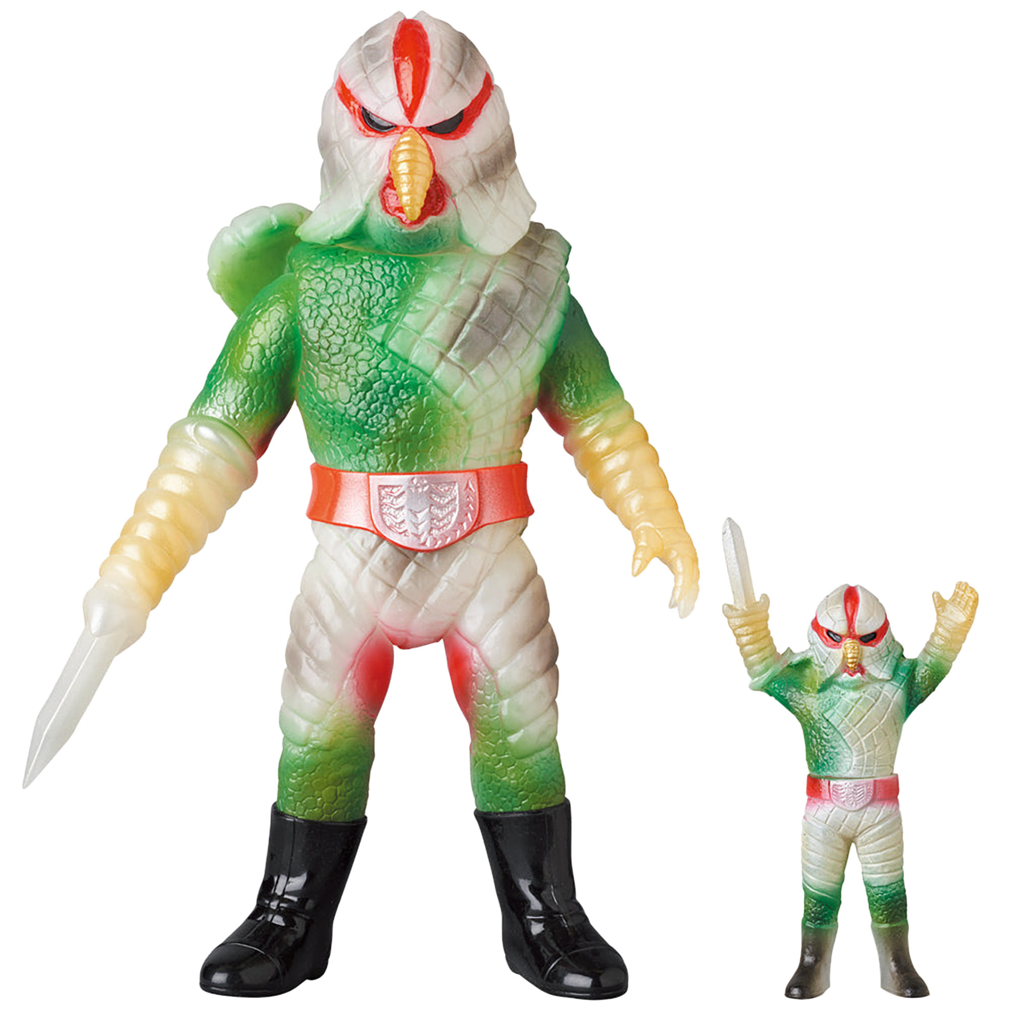 Knife Armajiro(New color)＋Mini Sofubi (from Kamen Rider V3)《Planned to be shipped in late Aug. 2022》