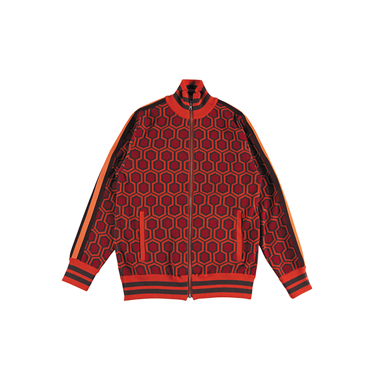 KNIT GANG COUNCIL "THE SHINING" KNIT BLOUSON "CARPET"