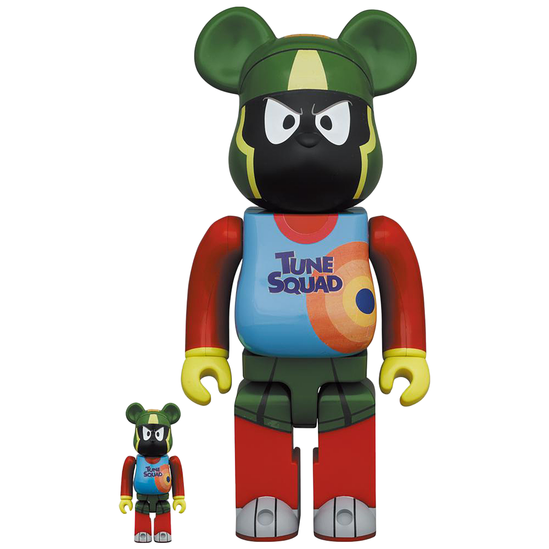 BE@RBRICK MARVIN THE MARTIAN 100% & 400%(SPACE JAM) | MEDICOM TOY