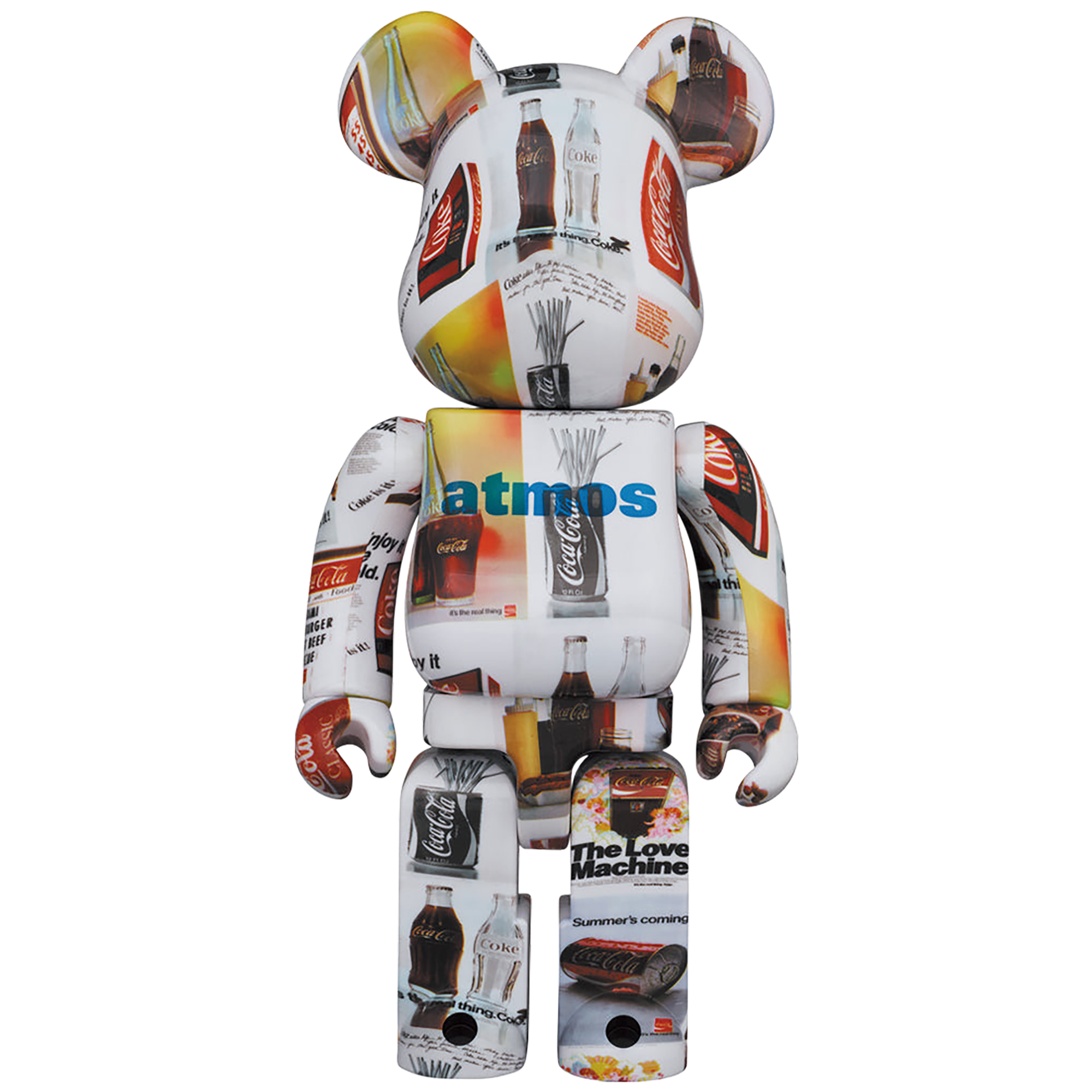 BE@RBRICK atmos × 可口可乐 TYPE-5 1000%