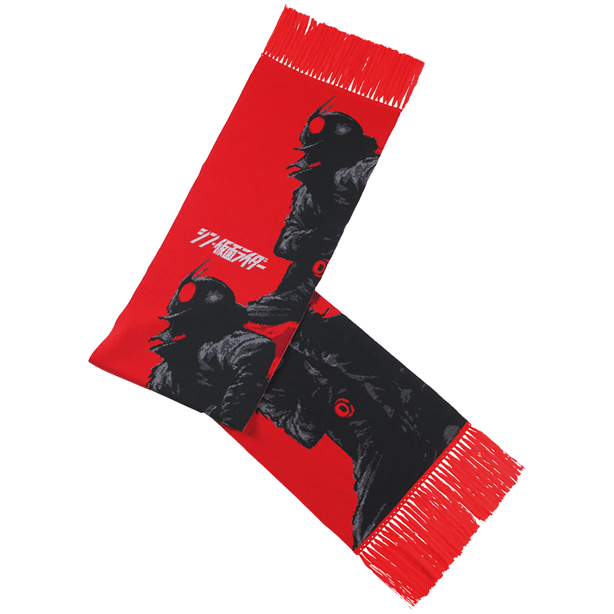MLE "シン・仮面ライダー" KNIT GANG COUNCIL KNIT SCARF《2023年6月発売・発送予定 受注期間は4月10日まで》