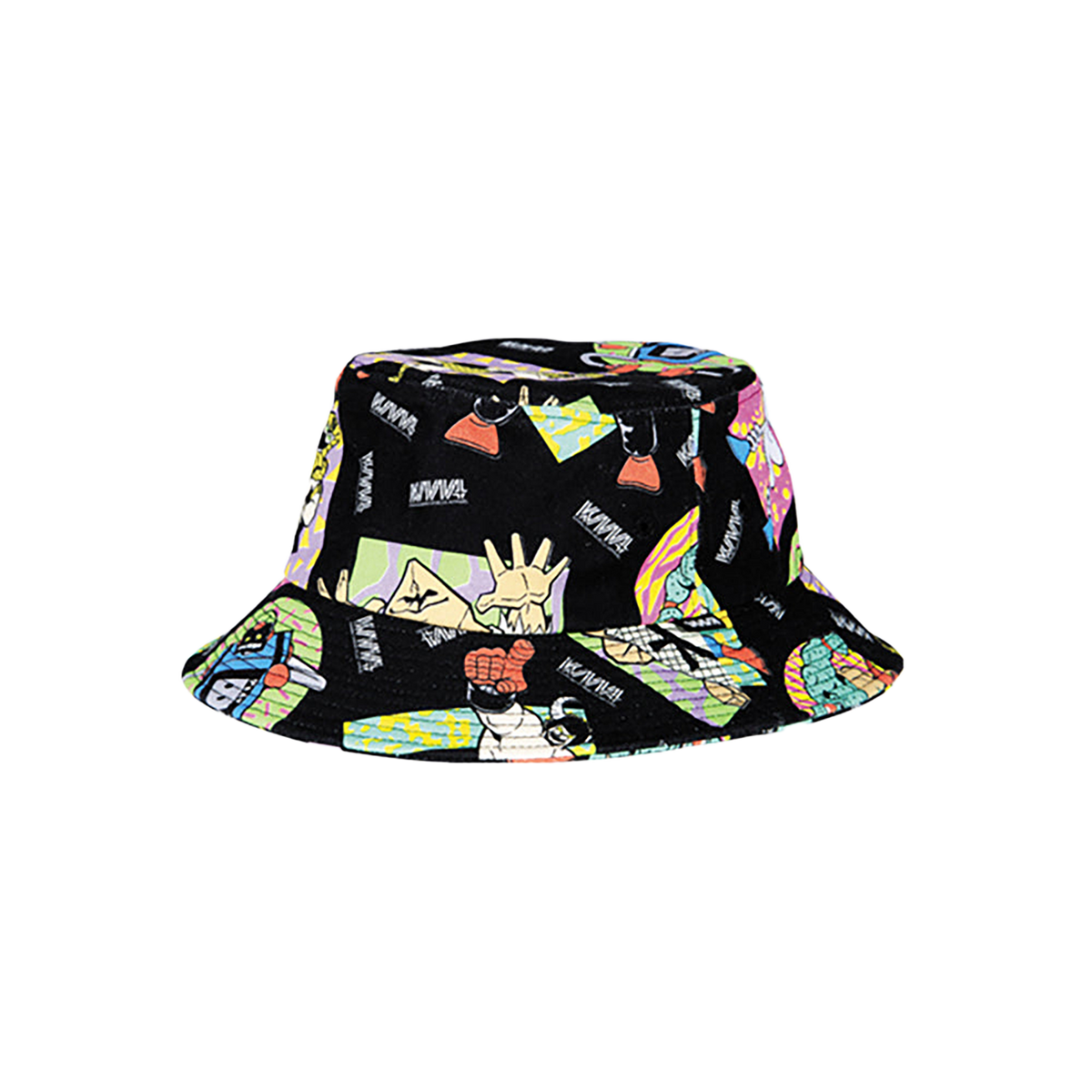 MLE KINNIKUMAN シリーズ KINNIKUMAN BUCKET HAT WHITE/BLACK