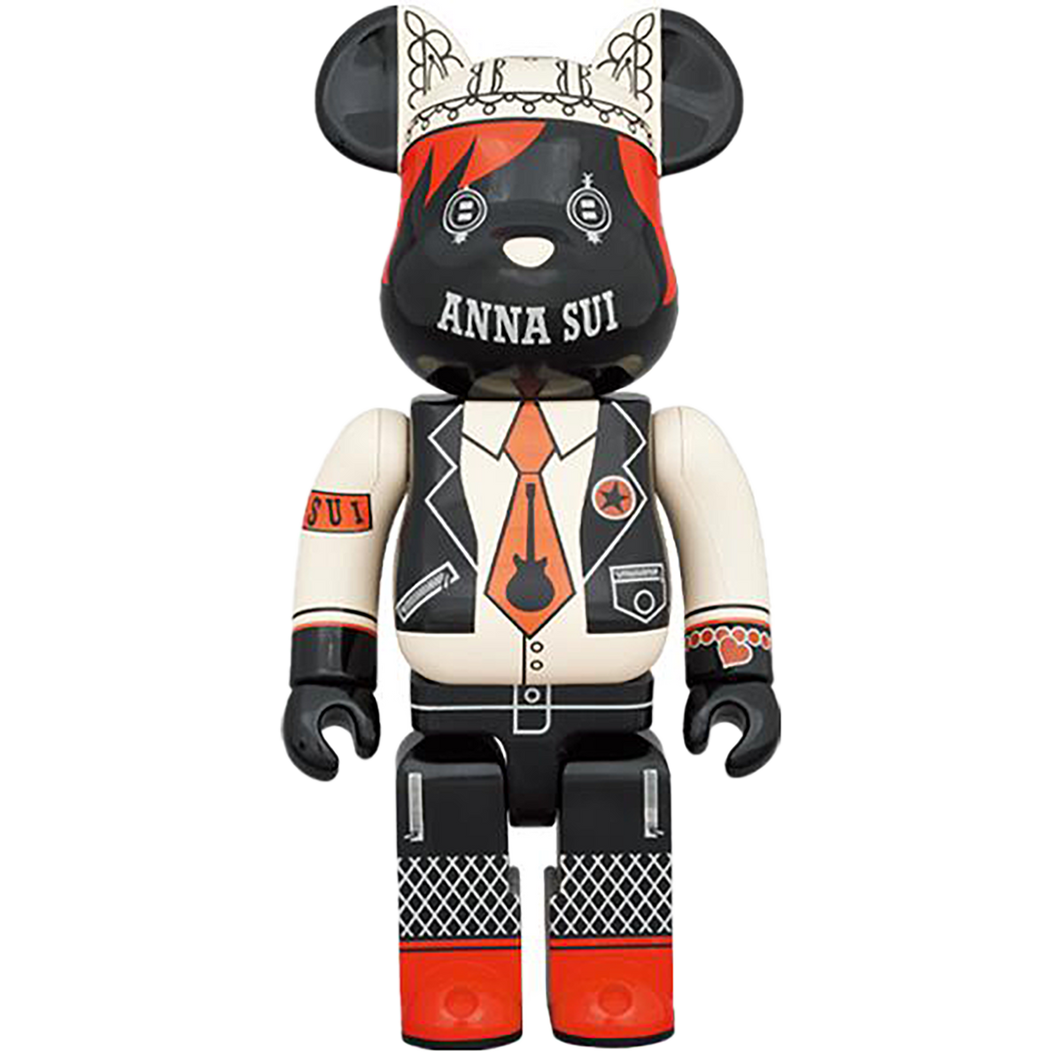 BE@RBRICK ANNA SUI RED & BEIGE 400%