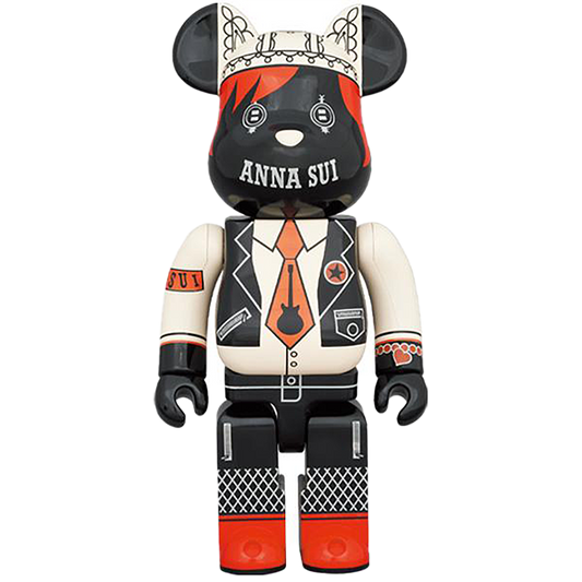 BE@RBRICK 安娜苏 红色和米色 400%