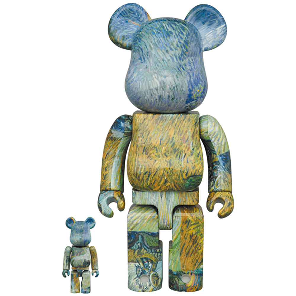 BE@RBRICK Van Gogh "Country Road in Provence by Night" 100％ & 400％_0