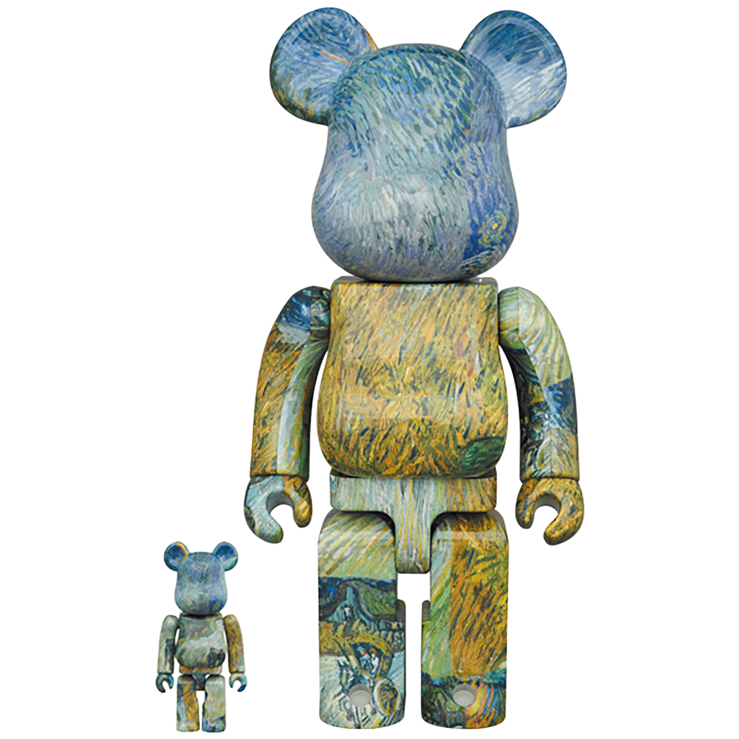 BE@RBRICK Van Gogh "Country Road in Provence by Night" 100％ & 400％