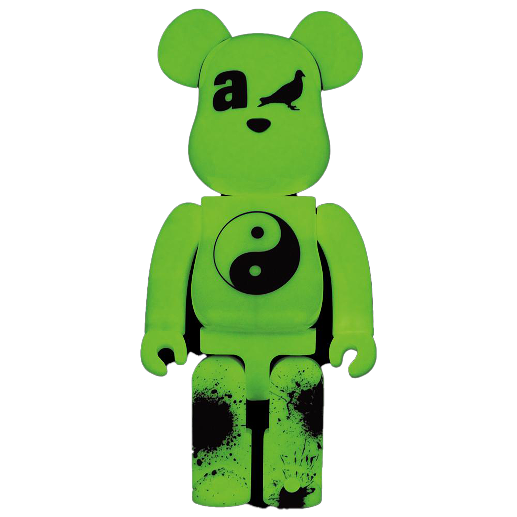 BE@RBRICK × atmos × STAPLE #4 100％ & 400％