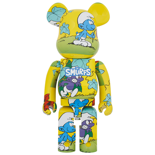 BE@RBRICK 蓝精灵“紫色蓝精灵”1000%