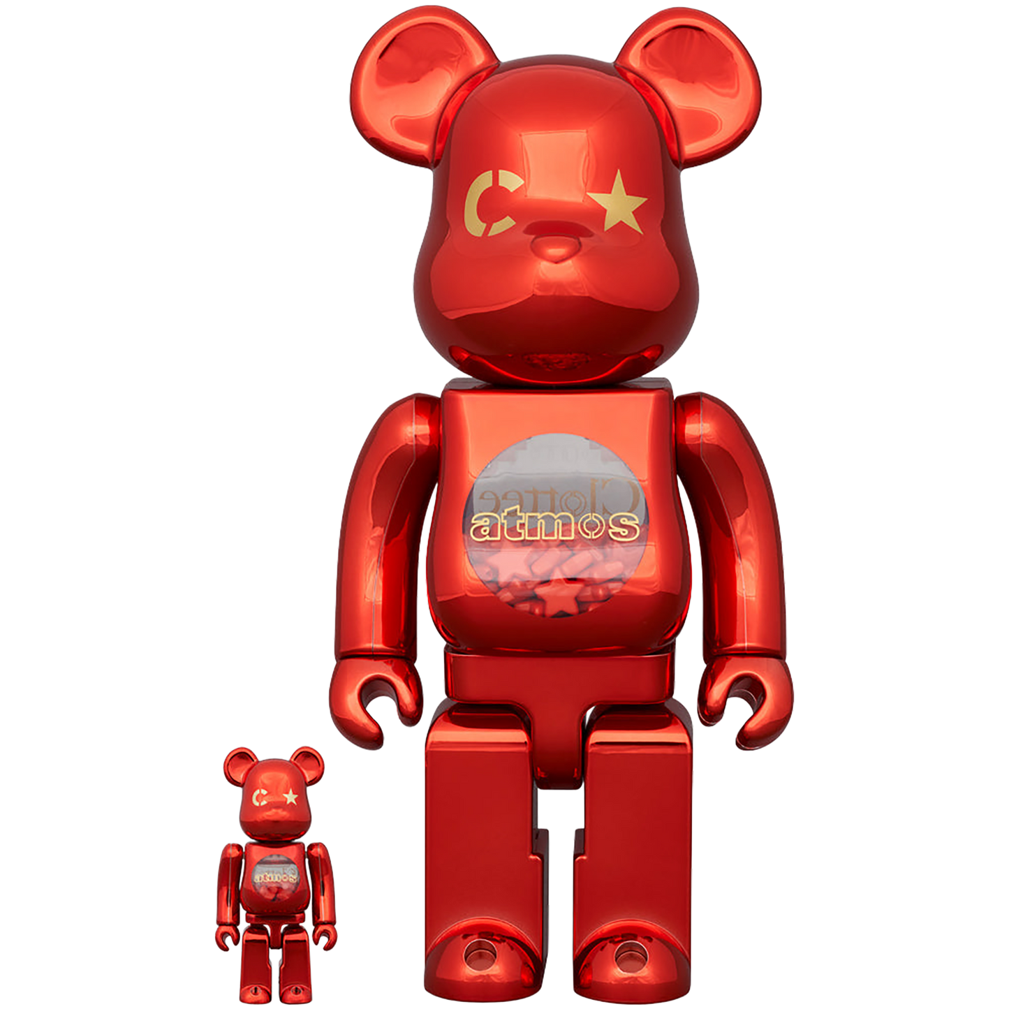 BE@RBRICK atmos × Clottee 100％ & 400％