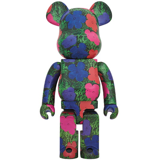 BE@RBRICK ANDY WARHOL “Flowers” 1000%