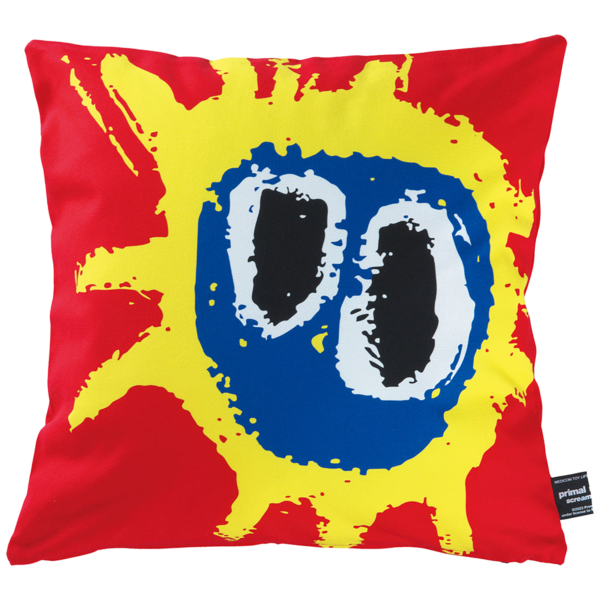 MLE Primal Scream "screamadelica" SQUARE CUSHION "screamadelica"