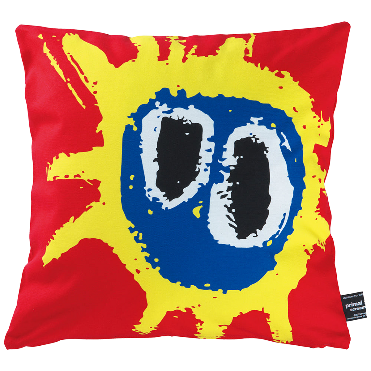 MLE Primal Scream "screamadelica" SQUARE CUSHION "screamadelica"