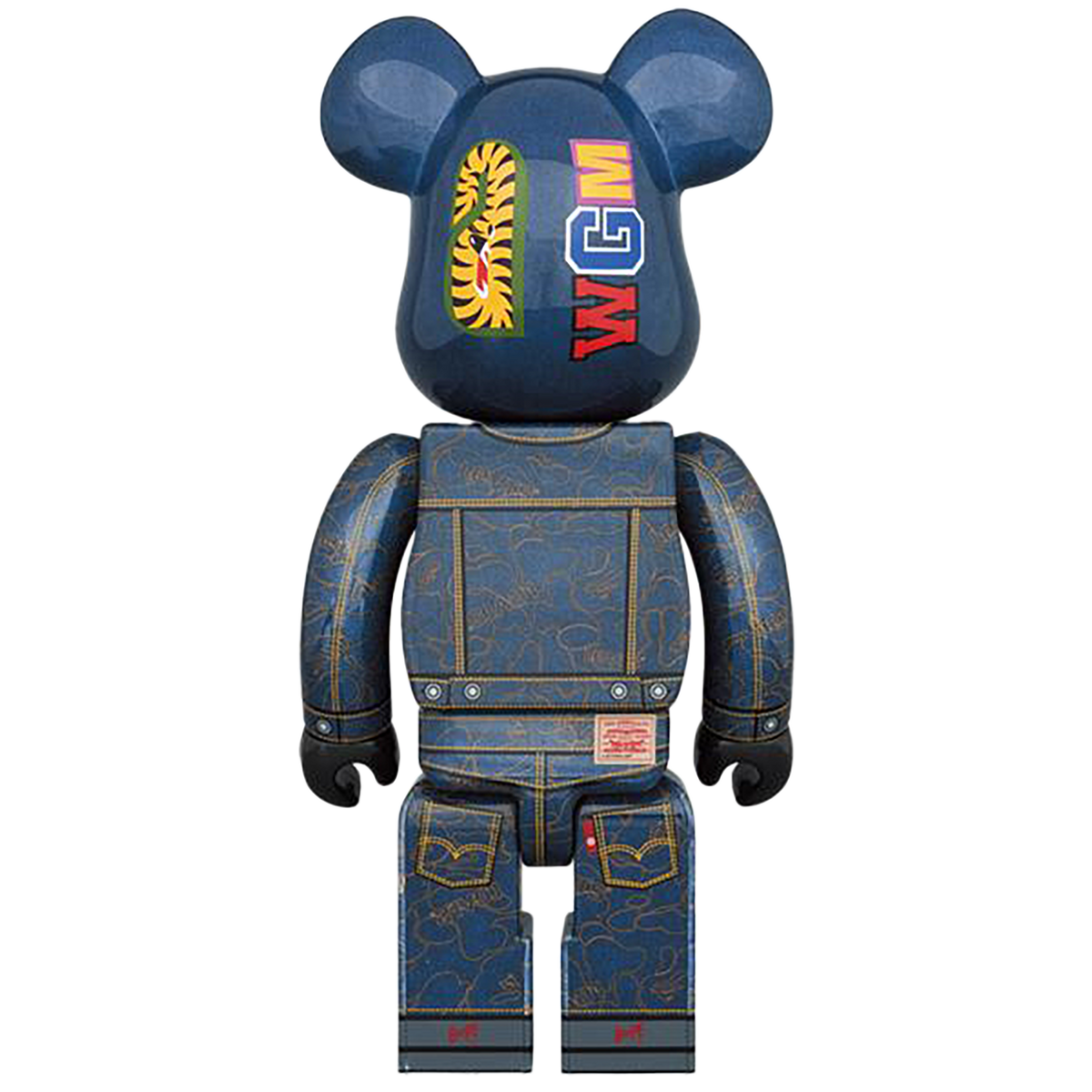 BE@RBRICK BAPE(R) × 李维斯(R) 100% & 400%