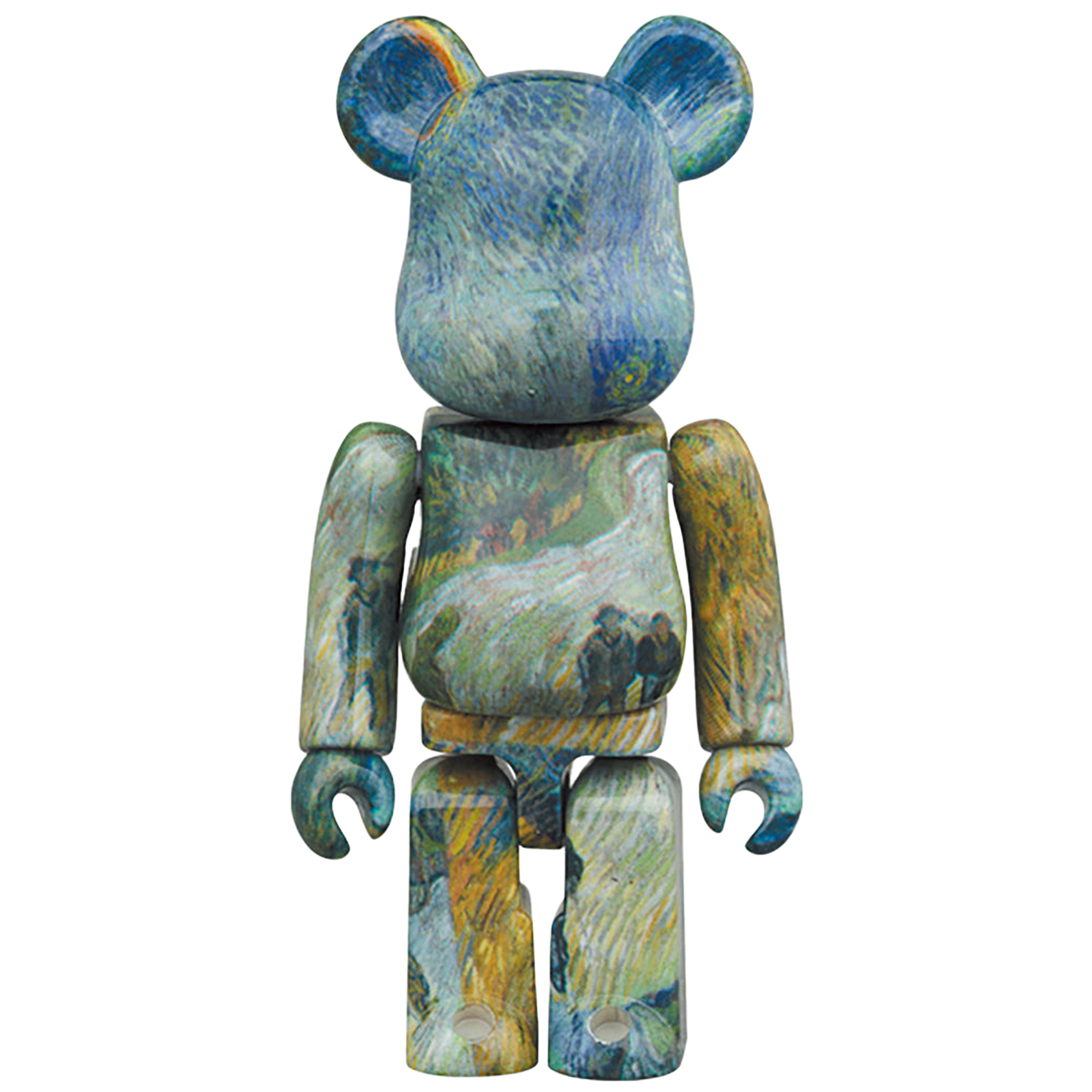 BE@RBRICK Van Gogh "Country Road in Provence by Night" 100％ & 400％