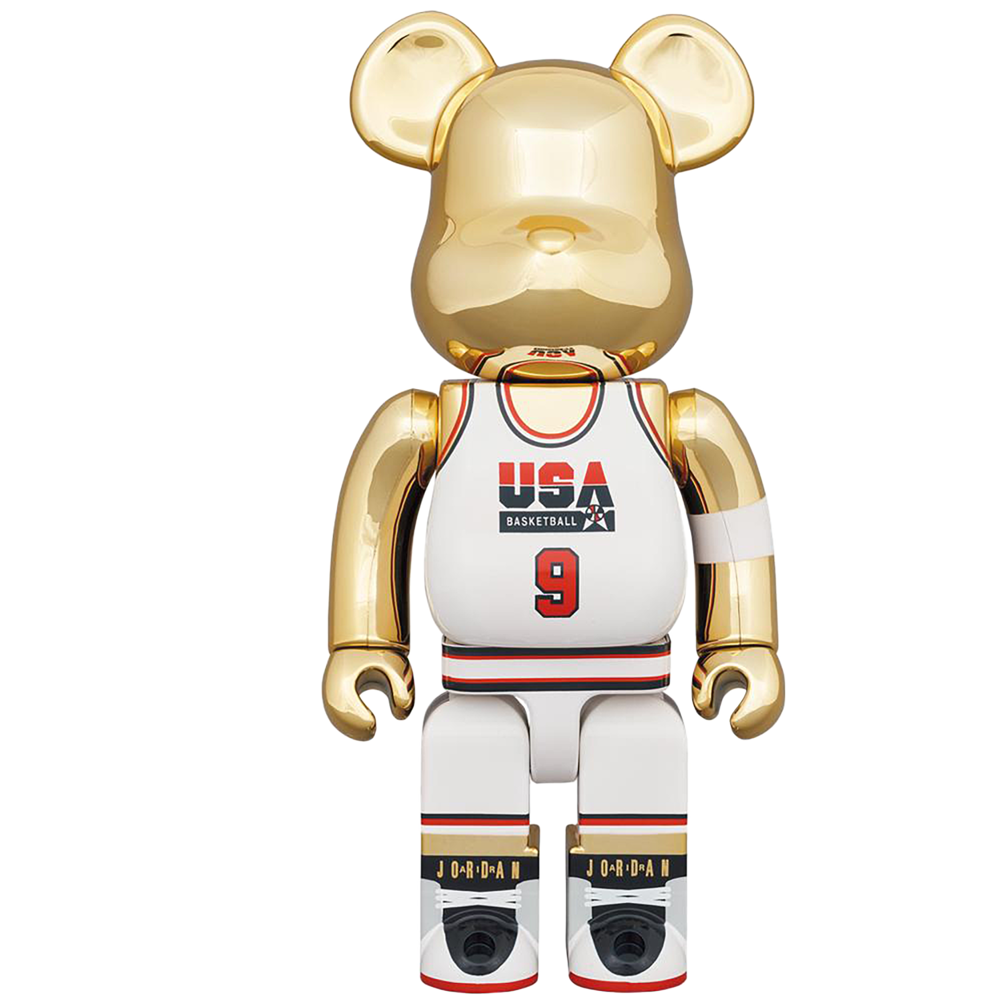 BE@RBRICK Michael Jordan 1992 TEAM USA 100% & 400%