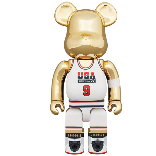 BE@RBRICK 迈克尔·乔丹 1992 年美国队 100% 和 400%