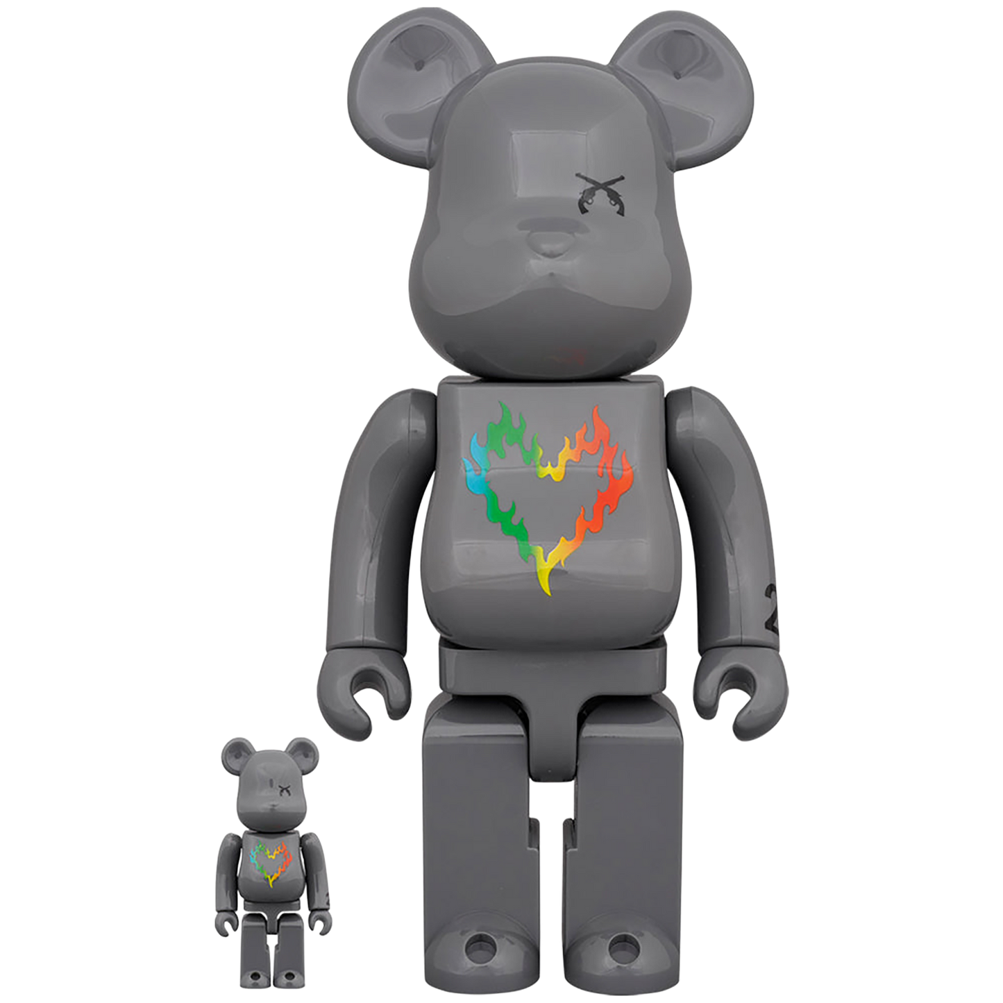BE@RBRICK roarguns 20 周年纪念 100% 和 400%