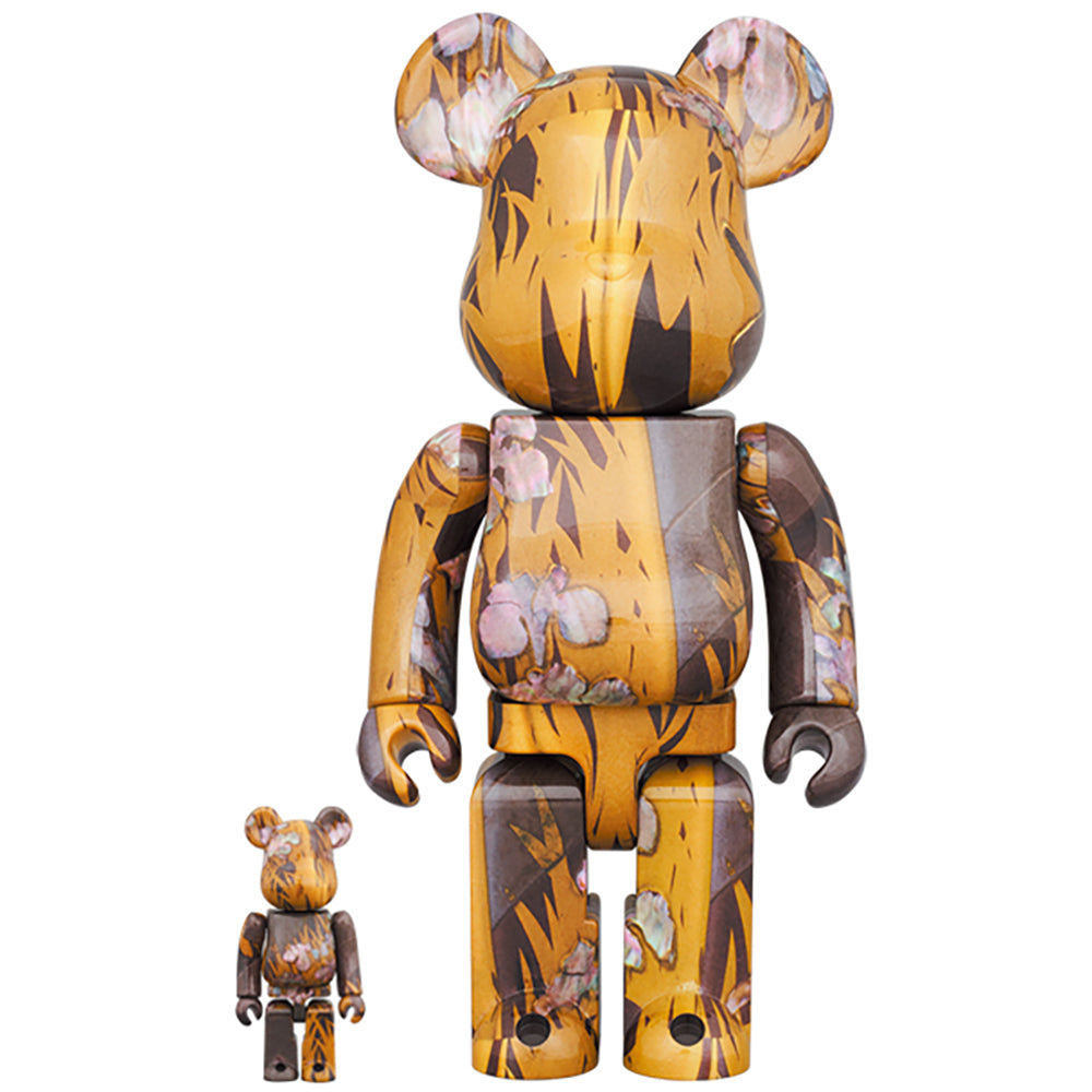 東京国立博物館 BE@RBRICK 尾形光琳 国宝「八橋蒔絵螺鈿硯箱」100％ & 400％_0