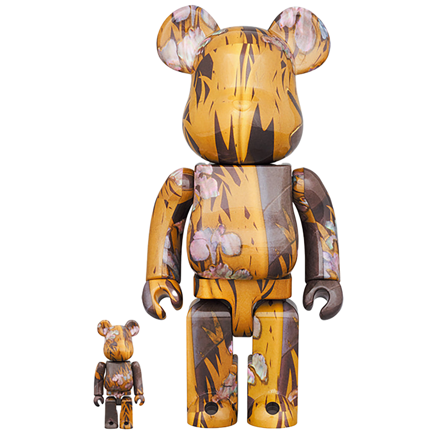 東京国立博物館 BE@RBRICK 尾形光琳 国宝「八橋蒔絵螺鈿硯箱」100％ & 400％