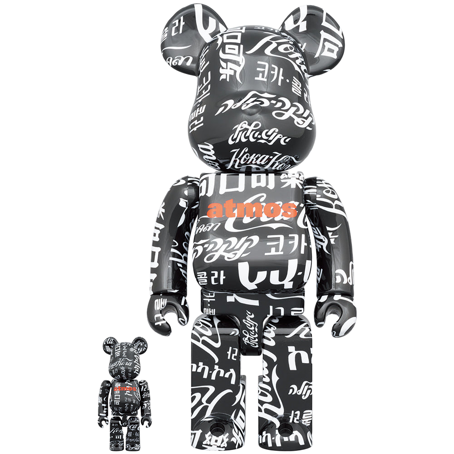 BE@RBRICK atmos × Coca-Cola TYPE-6 100％ & 400％