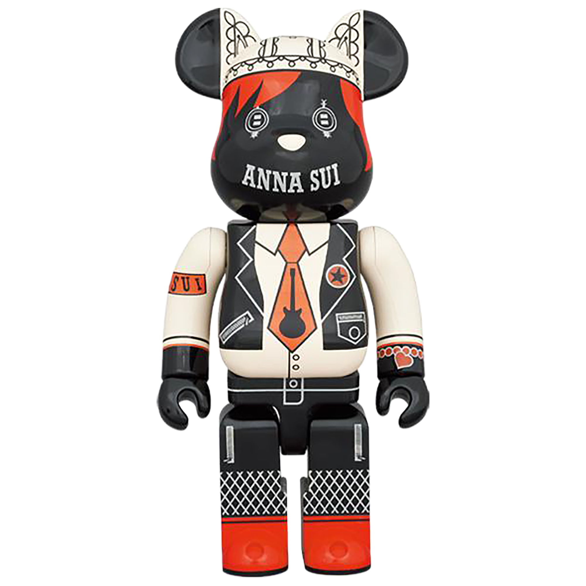 BE@RBRICK ANNA SUI RED & BEIGE 1000%