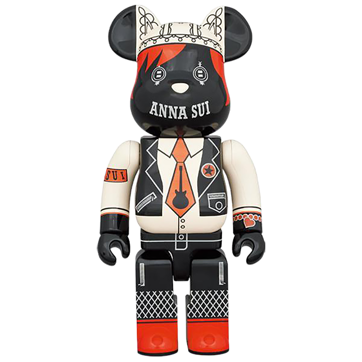 BE@RBRICK ANNA SUI RED & BEIGE 1000%