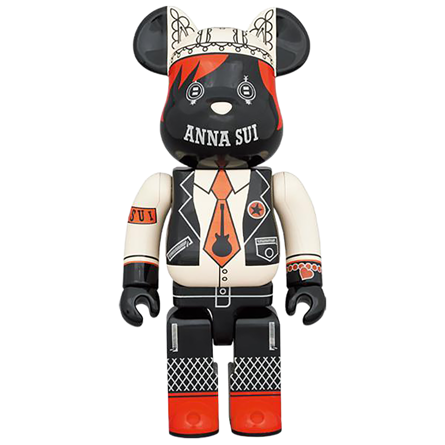 BE@RBRICK ANNA SUI RED & BEIGE 1000%