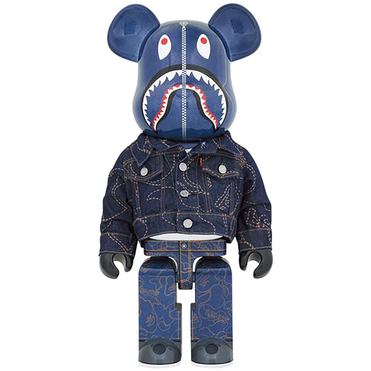 BE@RBRICK BAPE(R) × Levi's(R) 1000％