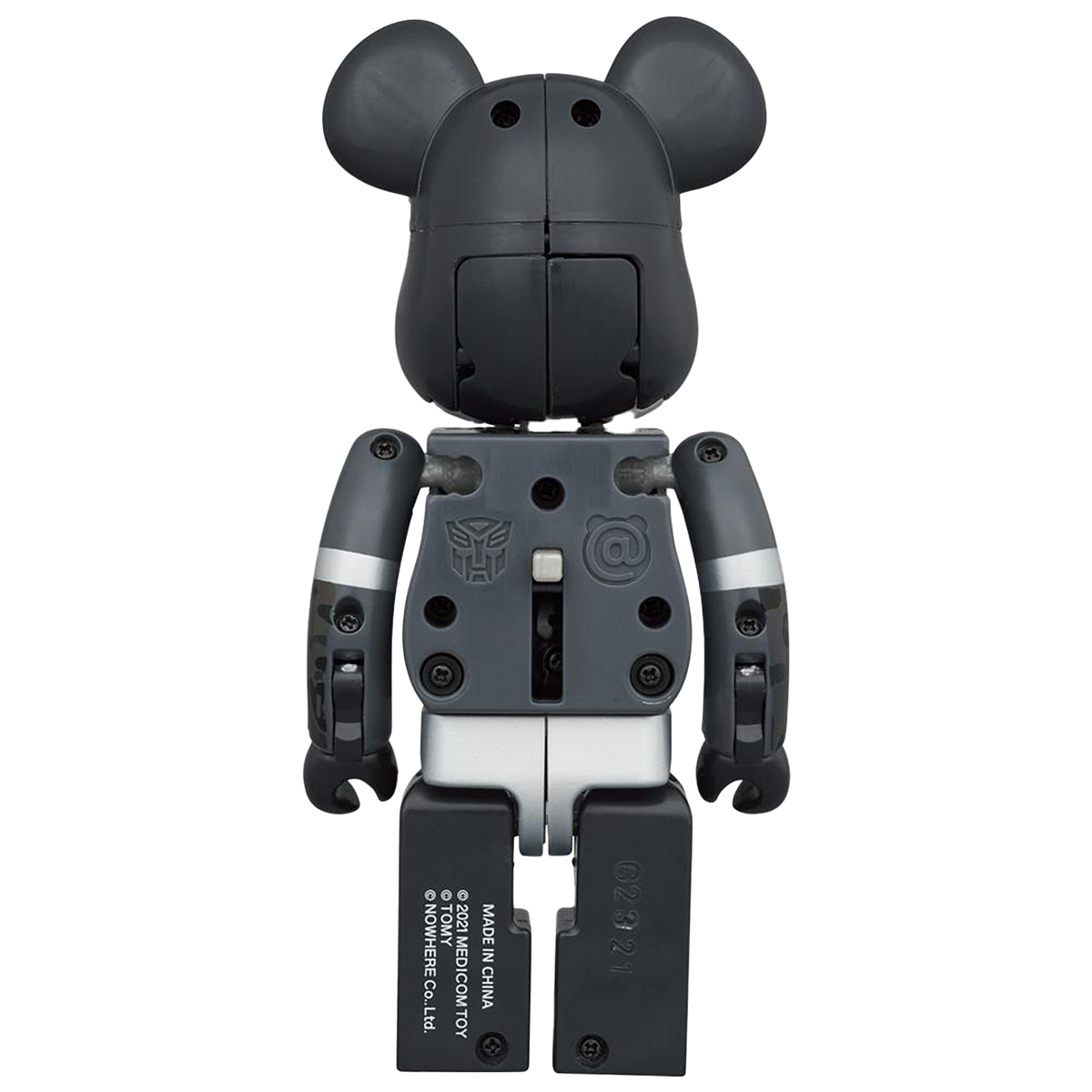 BE@RBRICK × TRANSFORMERS OPTIMUS PRIME BAPE (R) BLACK