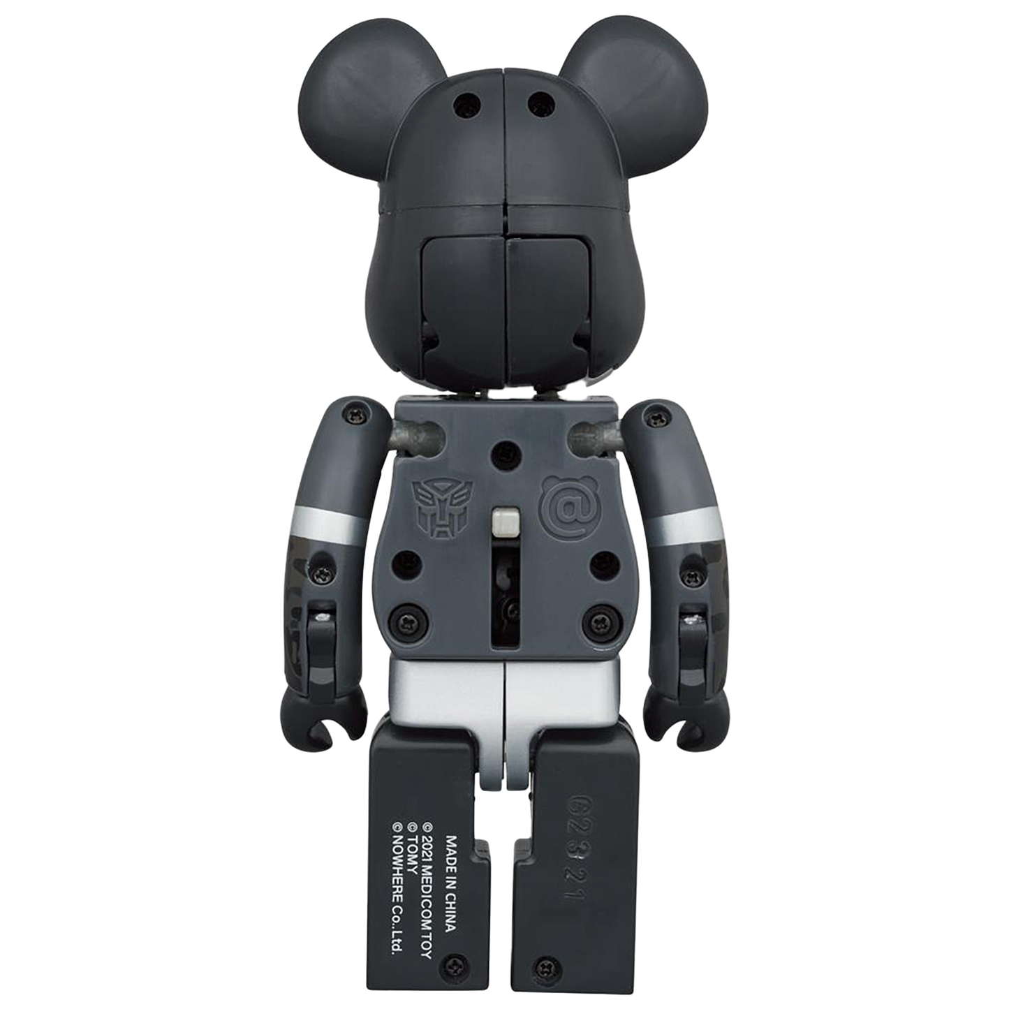BE@RBRICK × TRANSFORMERS OPTIMUS PRIME BAPE (R) BLACK